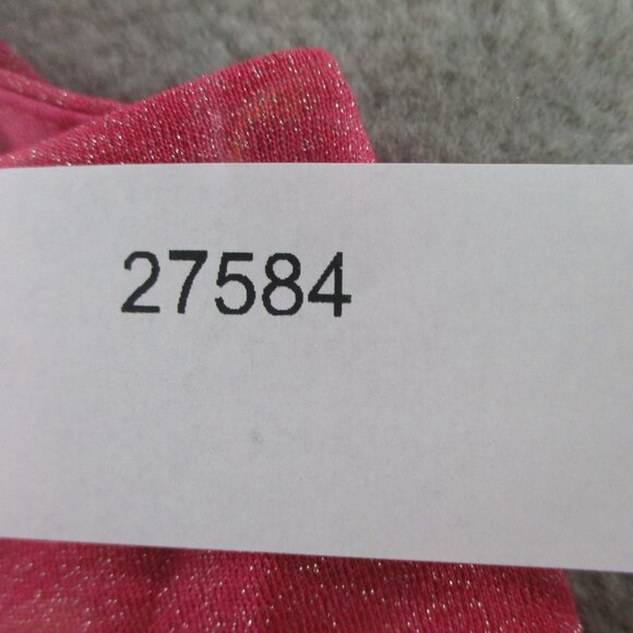 Outcast Miami Mini Dress Womens Small Hot Pink Shimmer Ruffles Party Nightlife - Picture 9 of 9